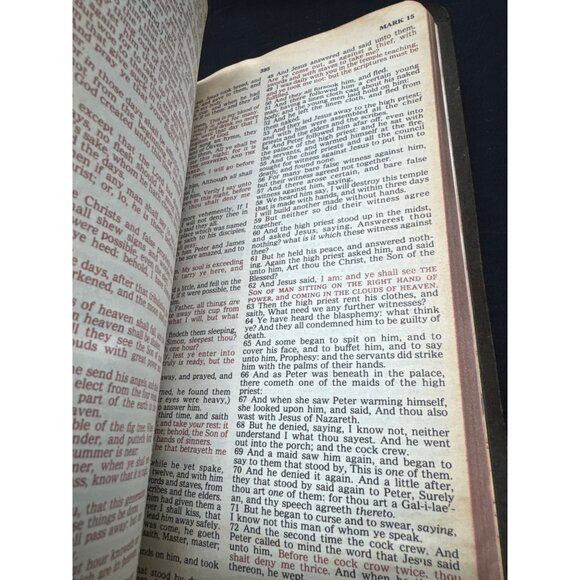 The Holy Bible King James Version Regency Edition READ Red Letter - Picture 7 of 16